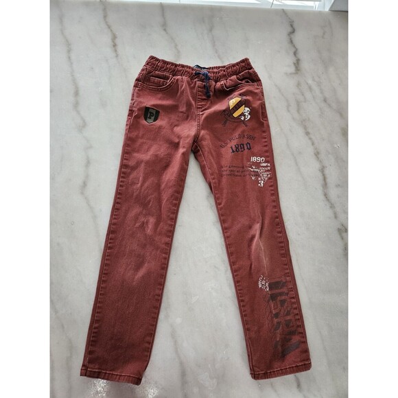 U.S. Polo Assn Boys Denim Pants Size Medium (8) - Picture 1 of 10